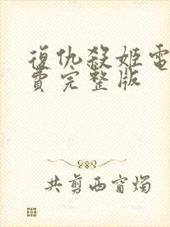 复仇杀姬电影免费完整版