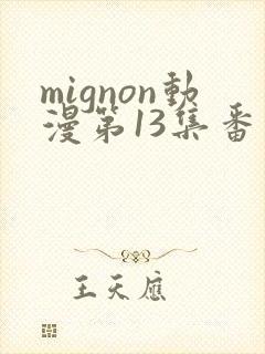 mignon动漫第13集番外