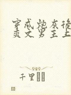 穿成炮灰后我被爽文男主上了