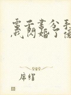 电子书分手当天,我闪婚了亿万富豪封面