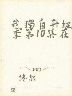 我独自升级第二季第10集在线观看封面