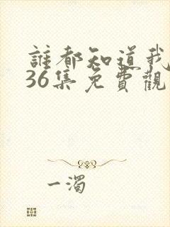 谁都知道我爱你36集免费观看