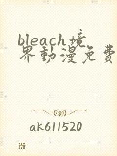 bleach境界动漫免费观看全集完整版高清