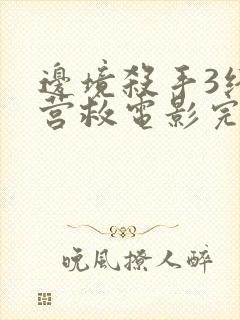 边境杀手3终极营救电影完整版