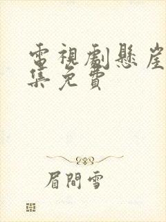 电视剧悬崖40集免费封面