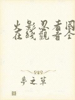 火影忍者国语版在线观看全集