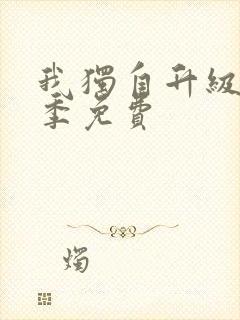 我独自升级第2季免费