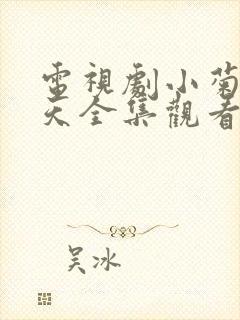 电视剧小菊的春天全集观看封面