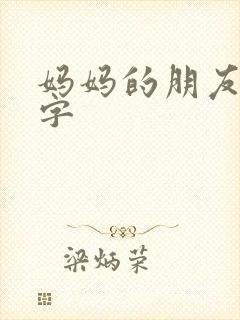 妈妈的朋友4中字封面