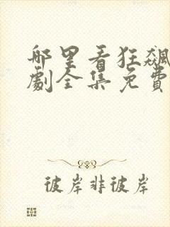 哪里看狂飙电视剧全集免费播放