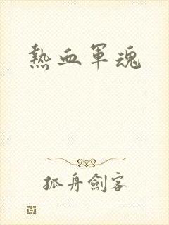 热血军魂封面