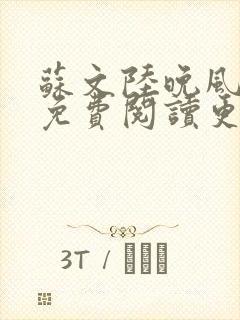 苏文陆晚风全文免费阅读更新时间是