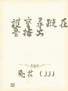 护宝寻踪在哪个台播出