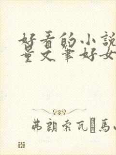 好看的小说高质量文笔好女生封面