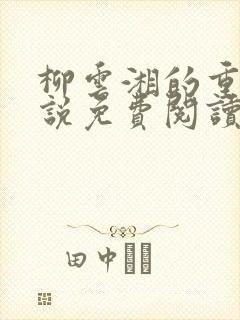 柳云湘的重生小说免费阅读无弹窗