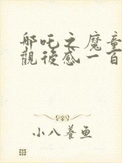 哪吒之魔童降世观后感一百字