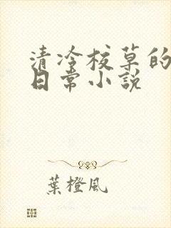 清冷校草的堕落日常小说