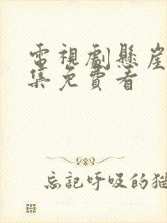 电视剧悬崖40集免费看