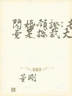 闪婚领证:老公竟是总裁大人