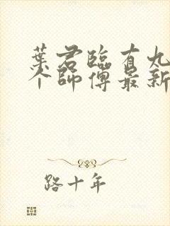 叶君临有九十九个师傅最新章节