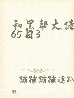 和黑帮大佬的365日3