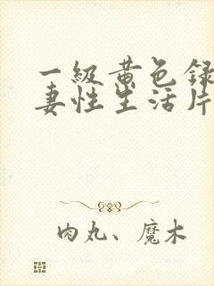 一级黄色录像夫妻性生活片封面