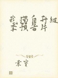 我独自升级第三季预告片