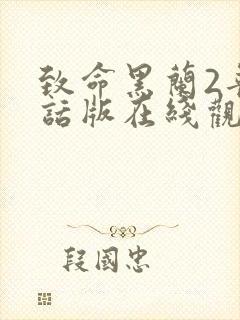 致命黑兰2普通话版在线观看封面