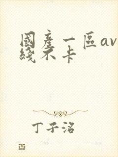 国产一区av在线不卡