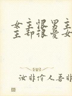 女主恨男主但男主却很爱女主的小说封面