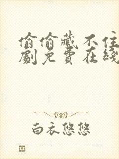 偷偷藏不住电视剧免费在线播放