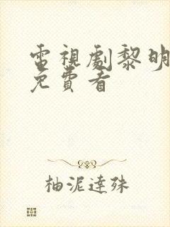 电视剧黎明之战免费看封面