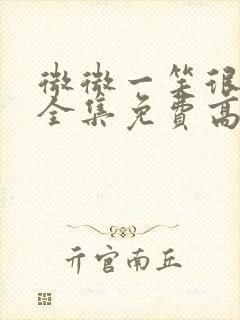 微微一笑很倾城全集免费高清观看