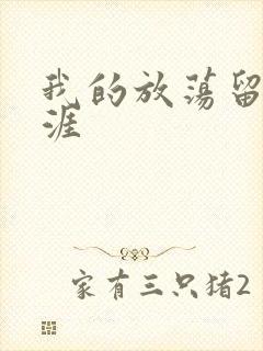 我的放荡留学生涯