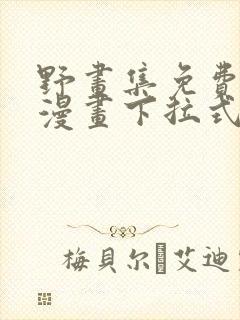 野画集免费阅读漫画下拉式完整版