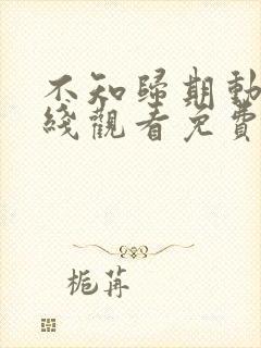 不知归期动漫在线观看免费