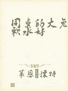 同桌的大兔子好软水好