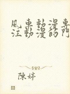 风车动漫专门专注动漫的门户网站封面