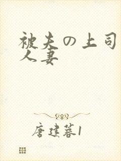 被夫の上司侵犯人妻封面