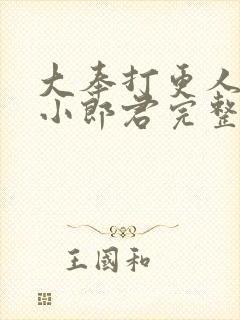 大奉打更人卖报小郎君完整精校版封面