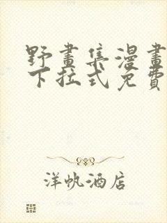 野画集漫画全集下拉式免费下拉式