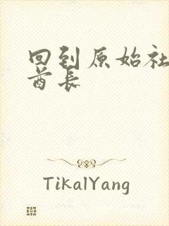 回到原始社会做酋长