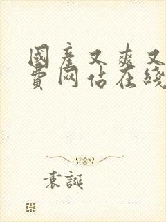 国产又爽又黄免费网站在线