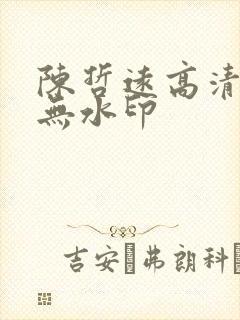 陈哲远高清壁纸无水印