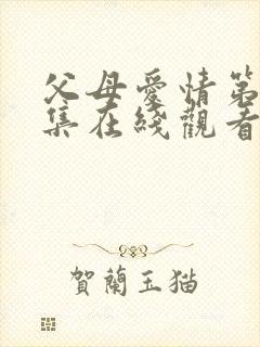 父母爱情第三十集在线观看