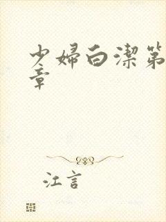 少妇白洁第27章