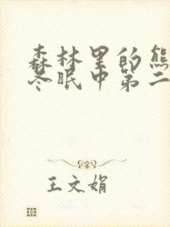 森林里的熊先生冬眠中第二季动漫免费观看