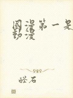 国漫第一是什么动漫