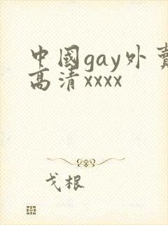 中国gay外卖高清xxxx