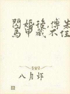 闪婚后,傅先生马甲藏不住了演员表